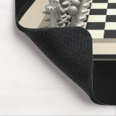 Tapis De Souris Echecboard & Échecs Pièces : Mousepad (Coin)