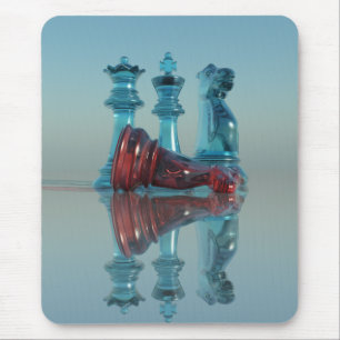 Tapis De Souris Échecs Mousepad - échecs de chevalier du Roi la