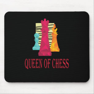 Tapis De Souris Échecs - Reine des échecs