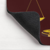 Tapis De Souris Échelles de justice (Coin)