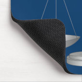Tapis De Souris Échelles de justice (Coin)