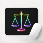 Tapis De Souris Échelles de justice - Mousepad (Avec souris)