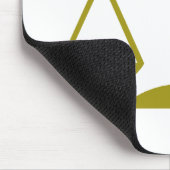 Tapis De Souris Échelles de justice - or (Coin)