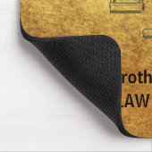 Tapis De Souris Échelles de justice | Personalizable (Coin)