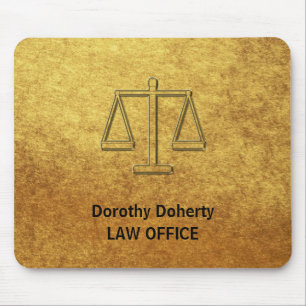 Tapis De Souris Échelles de justice Personalizable