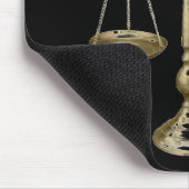 Tapis De Souris échelles d'or de justice (Coin)