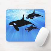 TAPIS DE SOURIS ECHO MOUSEPAD LÉGER (Avec souris)