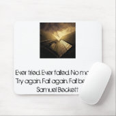 Tapis De Souris Échouer mieux (Avec souris)