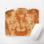 Tapis De Souris éclaboussure de rouille de ganesh (Avec souris)