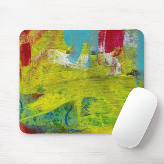 Tapis De Souris Éclaboussure Mousepad (Avec souris)