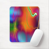 Tapis De Souris éclair arc-en-ciel (Avec souris)