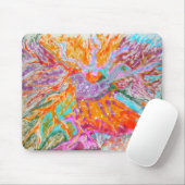 Tapis De Souris Éclair de feu Horse Mousepad (Avec souris)