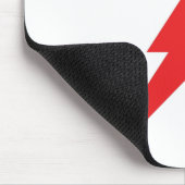 Tapis De Souris Éclair rouge (Coin)