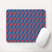 Tapis De Souris éclair rouge (Avec souris)
