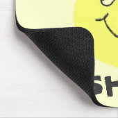 Tapis De Souris Éclat souriant de visage (Coin)