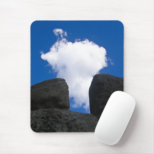 Tapis De Souris Éclatant le nuage - Mousepad (Avec souris)