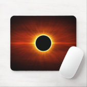 Tapis De Souris Éclipse de Sun (Avec souris)