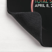 Tapis De Souris Éclipse Éclipse totale de Soleil 2024 2 (Coin)