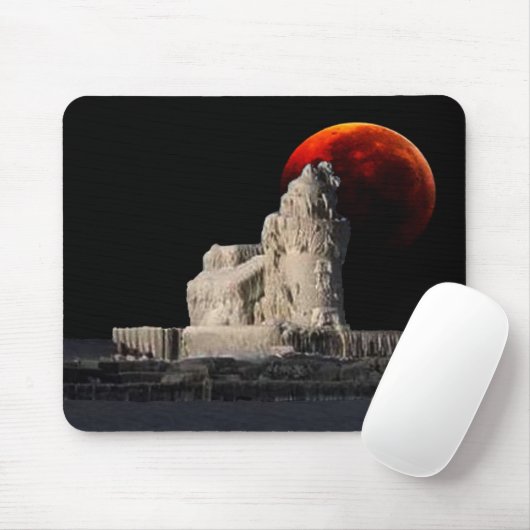 Tapis De Souris Éclipse gelée d'esprit de phare (Avec souris)