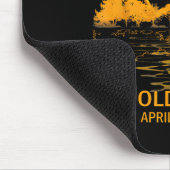 Tapis De Souris Éclipse Solaire 08 Avril 2024 Bonjour Ténèbres Mon (Coin)