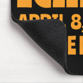 Tapis De Souris Éclipse solaire 2024 Cleveland Ohio (Coin)