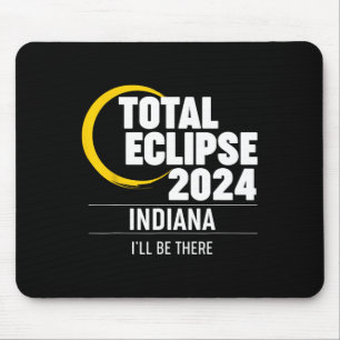 Tapis De Souris Éclipse solaire Indiana 2024