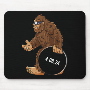 Tapis De Souris Éclipse solaire totale 04.08.2024 Bigfoot Fun Boys