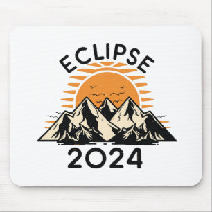 Tapis De Souris Éclipse solaire totale 2024