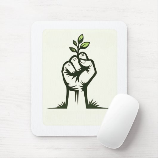 Tapis De Souris Éco-conception | Inspiré de la nature (Avec souris)