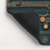 Tapis De Souris EcoFusion : Recyclé Tech Abstrait Pad (Coin)