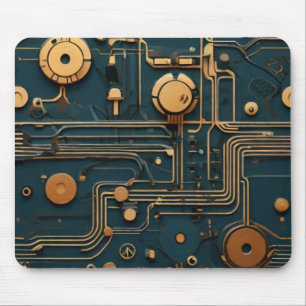 Tapis De Souris EcoFusion : Recyclé Tech Abstrait Pad