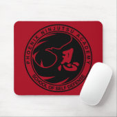 Tapis De Souris École d'autodéfense Phoenix Ninjutsu (Avec souris)