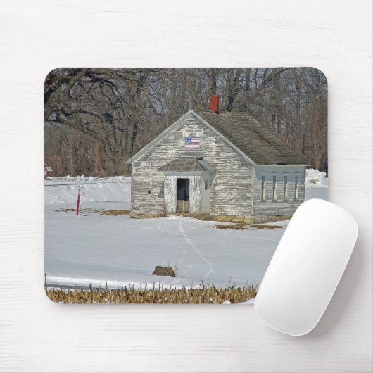 Tapis De Souris École d'hiver (Avec souris)