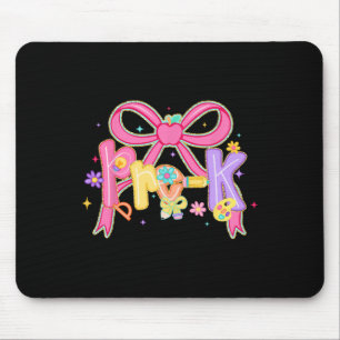 Tapis De Souris École maternelle preppy Retour à l'école Coquette