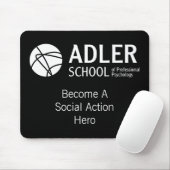 Tapis De Souris École Mousepad 3 d'Adler (Avec souris)
