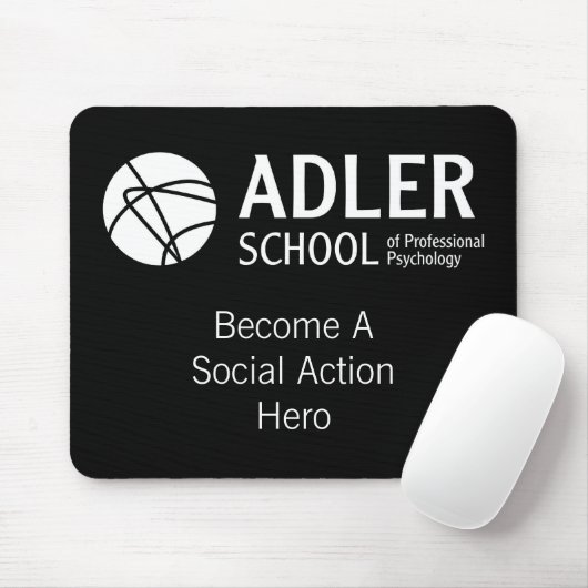 Tapis De Souris École Mousepad 3 d'Adler (Avec souris)
