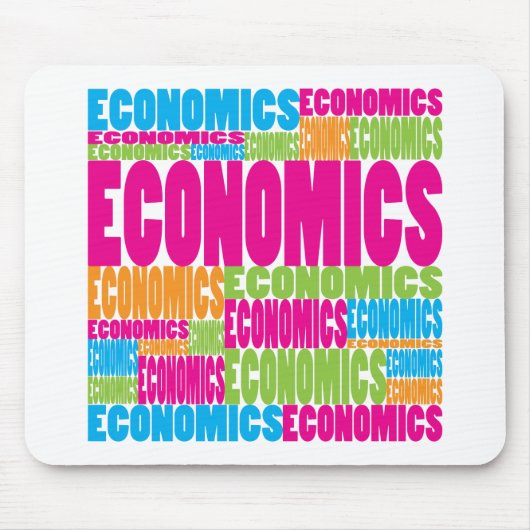 Tapis De Souris Économie colorée (Devant)