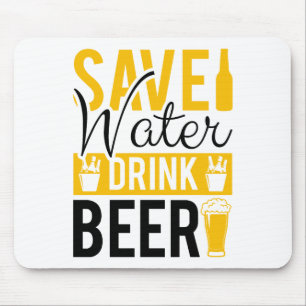Tapis De Souris Économisez de la bière à boire