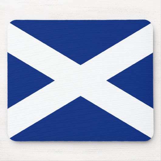 Tapis De Souris Écossais Saltire (Devant)