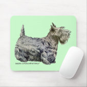 Tapis De Souris Écossais Terrier (Avec souris)