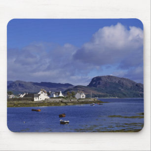 Tapis De Souris Écosse, Highland, Wester Ross, Plockton.