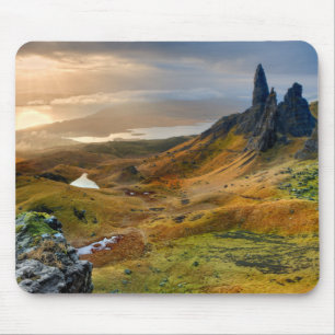 Tapis De Souris Écosse Pittoresque Rolling Hills paysage