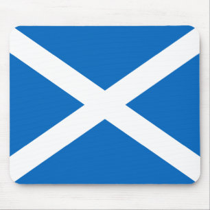 Tapis De Souris Ecosse's Saltire, Drapeau écossais (couleur offici