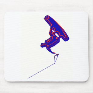 Tapis De Souris Écoulement de Wakeboard