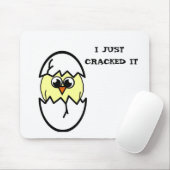 Tapis De Souris Écouter le poulet (Avec souris)