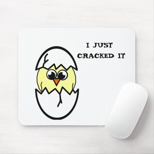 Tapis De Souris Écouter le poulet (Avec souris)