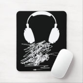 Tapis De Souris Écouteurs (Avec souris)
