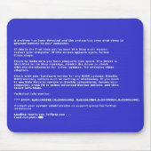 Tapis De Souris Écran bleu de la mort (Devant)