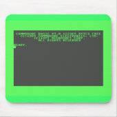 Tapis De Souris Écran de démarrage du commodore 128 (Devant)