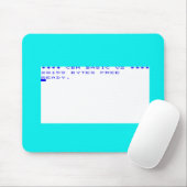 Tapis De Souris Écran de démarrage du commodore Vic20 (Avec souris)